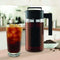 Cold Brew Coffee Maker With Lid And Infuser, 1300ML, black...