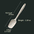 SiXi Silicone Spoon Shovel Heat Resistant One Piece Design Seamless Nonstick Spoon Flexible Scraper Baking Mixing Tool Kitchen Restaurant Cooking ...