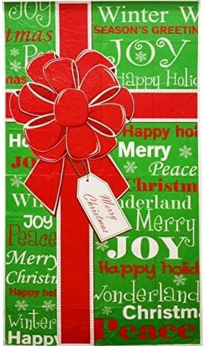 4 Pack Christmas Bathroom and Front Door Holiday Decorations and Covers...
