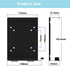 JINGCHENGMEI Wall Mount Compatible with Dell OptiPlex Micro Form Factor Case, VESA and Under Desk Available, Fits MFF 7070, 7060, 7050, 5070, 5060...