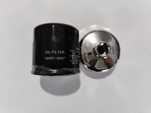 16097-0007 Oil Filter With tools For Kawasaki Mule Pro MX KAF700 EPS LE/SE/Camo Brute Force Jet Ski Prairie Teryx...