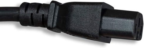 AC Extension Power Cord, IEC320 C14 to IEC320 C15, 14 AWG, 15A, 250V (ZWACDEAE-06)...