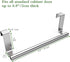 Towel Rack for Cabinet, Strong Steel Kitchen Over Cabinet Towel Bar Holder, 9" Wide - 2 Pack...