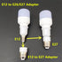 E12 to E26 /E27 Adapter Chandelier Light Socket, E12 to E26 Adapter E12 Light Socket,Light Bulb Socket, Light Socket Adapter, Bulb Base Adapter Co...