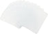 12pcs Mini Binder Pockets Frosted 3 Holes Budget Cash Envelopes for Budgeting, Binder Pouch Loose Leaf Sheet Protectors PVC Zipless Budget Envelop...