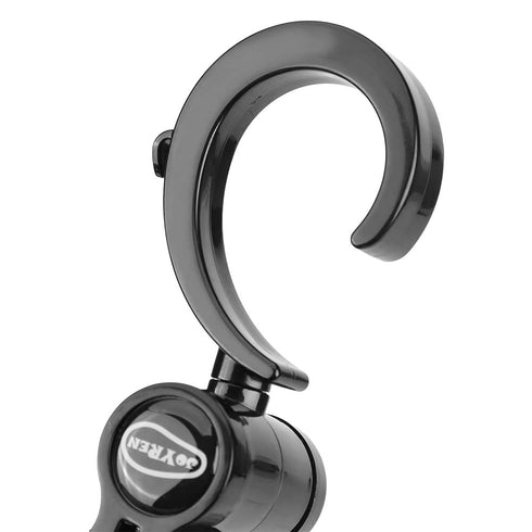 Stroller Hooks, 4 Pack 360° Rotation Baby Infant Pushchair Hanger Accessories for Mommy Daddy when Jogging, Walking or Shopping Maximum Capacity 3...