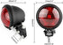 DREAMIZER Motorcycle Tail Light Red 8 LED Stop Lamp Compatible With Chopper Bobber Cafe Racer Bike...