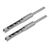uxcell Square Hole Drill Bit, 1/2" High-Carbon Steel Hollow Chisel Mortise Power Tool for Woodworking 2 Pcs...