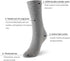 Men's Dress Socks Classic Business Casual Solid Premium Socks...