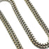 55" DIY Iron Box Chain Strap Handbag Chains Accessories Purse Straps Shoulder Cross Body Replacement Straps, with 2 Metal Buckles (Silver)...