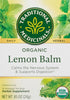 Traditional Medicinals Organic Lemon Balm Herbal Tea, Calming and Supports Digestion, (Pack of 1) - 16 Tea Bags...