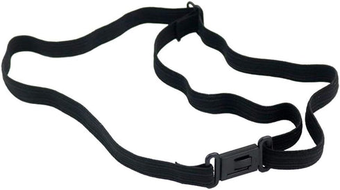 50 Sets Adjustable Bow Tie Clips Plastic Snap Buckles Hook Fastener for Necktie Strap (Black)...