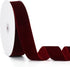 Velvet Ribbon Burgundy,1-1/2 Inch x 20Yd,Perfect for Christmas Gift Wrapping,Floral Bouquets,Home Decor,Party DIY Decorations(1-1/2" x 20Yd Burgun...