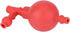 GLOGLOW Rubber Bulb, 2 Pcs Suction Bulb Laboratory Tool Red Rubber Squeeze Bulb Quantitative Ear Sucking Washing 3-Way BulbAspirating Pipettes...