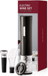 Electric Wine Opener Battery Powered Corkscrew with Vacuum Wine Stoppers Wine Aerator Pourer Foil Cutter for Home...