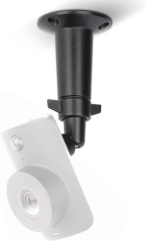 Wall Mount Compatible with SimpliSafe SimpliCam 1080p Wired Indoor Home Security Camera, 360 Degree Adjustable Aluminium Wall Mounting Bracket for...