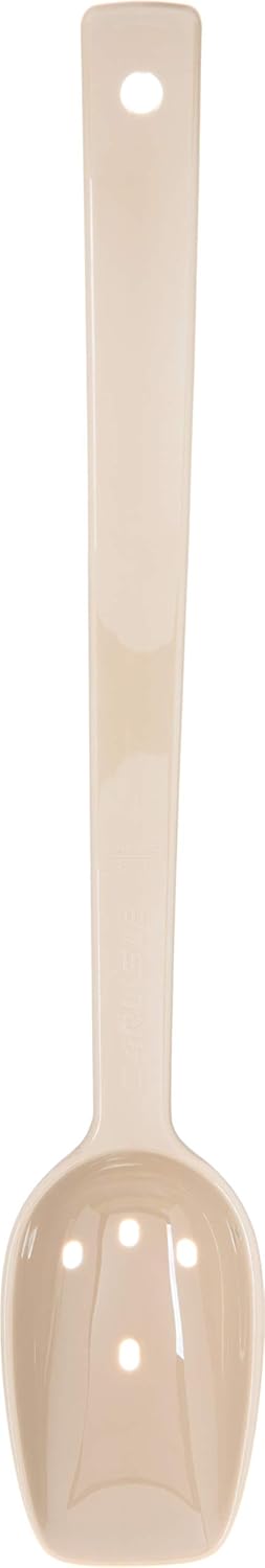 CFS 447106 Perforated Buffet / Salad Serving Spoon, 0.8 oz, Beige...