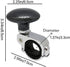 Easy Install Car Steering Wheel Spinner Knob Secure Grip & Smooth Turn Power Handle Ball for All Vehicles & Comfort for Safe Driving...