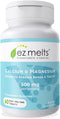 EZ Melts Dissolvable Calcium & Magnesium Supplement with Vitamin D3, Sugar-Free, 1-Month Supply...