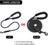 3FT/6FT/10FT Heavy Duty Rope Leash for Dogs with Comfortable Padded Handle Classic Dog Leash for Medium Large Dogs(Black, 6ft)...