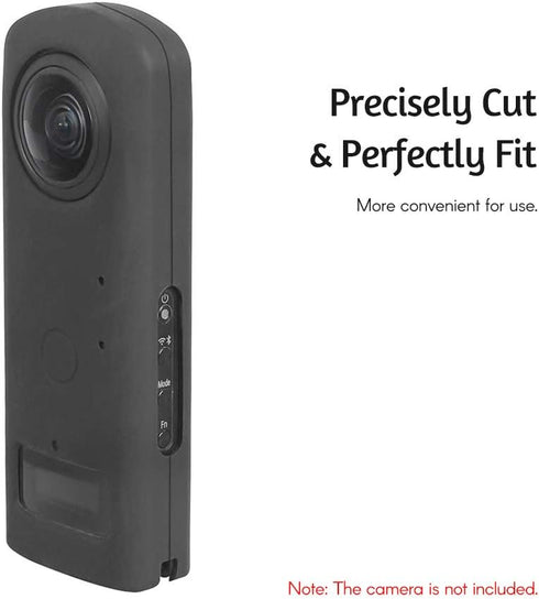 Andoer Soft Silicone Protective Cover Case with Lens Protection Case for Ricoh Theta Z1 Camera Accessories Shockproof Scratch-Proof...