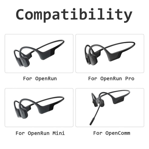 3.3ft & 6ft Charging Cable Cord Compatible with AfterShokz Aeropex AS800 / Shokz OpenRun Pro/OpenRun/OpenRun Mini/OpenComm Headphones Charger...
