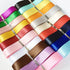 Chenkou Craft Double Face Polyester Satin Ribbon Ribbons Craft Pack Hair Bow Jewelry Making (5/8"(15mm), Multi-Colored)...