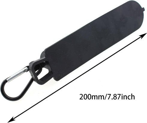 High Pressure Washer Nozzle Holder, Holds 5 Nozzle Tips, Black...