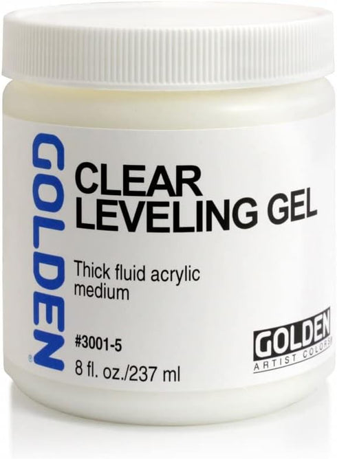 Golden (8oz) Clear Leveling Gel for Professional-Quality Art Finishes...