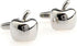 Apple Teacher Pair Cufflinks in a Presentation Gift Box & Polishing Cloth...