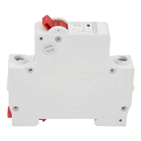 YWBL-WH DZ47-63Z-1P 10A Circuit Breaker,DC Miniature Single Pole Circuit Breaker Leakage Protection Air Switch...