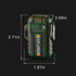 Dual Arc Plasma Electric Rechargeable Flameless Lighter Waterproof Windproof for Camping, Hiking, Skiing, Outdoor Adventure (Camouflage)...