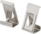 TBWHL 3D Prtiner Glass Bed Clips Swiss Metal Small Picture Photo Frame Spring Turn Clip Hanger Silver Tone Size 1 inch x 0.55 Inch / 26 mm x 14 mm...