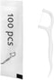 100 Count Floss Picks Individually Wrapped, Travel Size Dental Flosser, Floss Sticks for Teeth Clean & Oral Care...