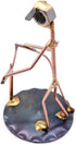 Welder Collectible Handmade Metal Art Figurine, Desk Accessories, Trophy, Boss Gift, Office Décor, Construction Worker...