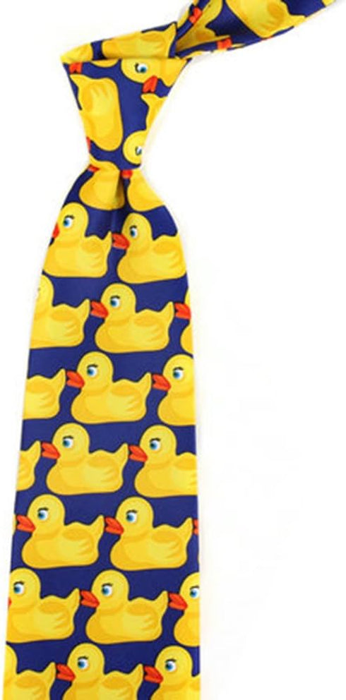 Flairs New York Pet Lovers' Collection Necktie (Yellow Duckie the Ducky)...