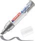 edding 5000 acrylic marker broad - silver - 1 waterproof acrylic paint marker - chisel nib 5-10 mm - acrylic paint pen for drawing on canvas, art ...