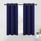 NICETOWN Living Room Blackout Curtain Panels, Window Treatment Energy Saving Thermal Insulated Solid Grommet Blackout Drapes/Draperies (1 Pair, 42...