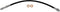 Dorman H13841 Brake Hydraulic Hose Compatible with Select Chevrolet / GMC Models...