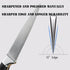 Paring Knife 3.5 inch Small Kitchen Knife Manual Sharpened 5Cr15Mov Stainless Steel Fruit Knife Full Tang with 3 Rivets in Ergonomic Pakkawood Han...