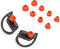 Replacement Eartips Silicone Earbuds Buds Set Earplug Compatible with PowerBeats Pro Beats Wireless Headset and universal for 3.8mm caliber headse...