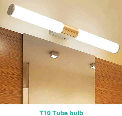 XININSUN T10 Led Bulb, 8W Dimmable Led Tubular Bulbs, 75-100 Watt Equivalent, 2700K Soft Warm White,850lm, Clear Glass, E26 Base Lamp Bulb, for Ca...