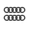 uxcell Nitrile Rubber O-Rings 11mm OD 7mm ID 2mm Width, Metric Sealing Gasket for Automotive Machine Plumbing, Pack of 12...