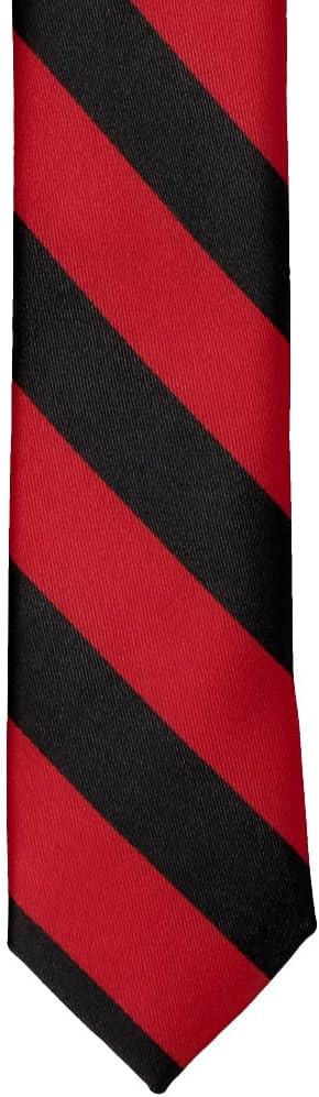 tiemart Striped Skinny Tie, 2" Width...