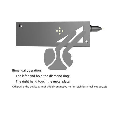 Diamond Tester Pen, Professional Jewelry Diamond Tester with 60X Jewelry Loupe Magnifier, Diamond Selector for Novice and Expert (Non-Rechargeable...