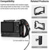 SmallRig Camera Cage Wrist Strap, Universal Quick Adjustable Secure Grip Camera Cage Handle Hand Wrist Strap PAC2456...