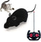 Giveme5 Remote Control Fake Rat Realistic Mouse Cat Toy Mice RC Toy Cat Mice Animal Interactive Toy Figures Cat Running Wheel Wireless Chasing Pra...