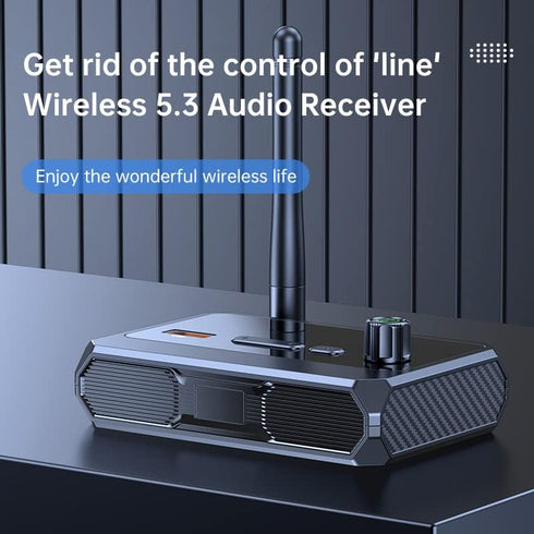 Bluetooth 5.3 Receiver Adapter for Home Stereo, Support Optical RCA AUX 3.5mm, for Speakers/Wired Speakers/Home Music Streaming Stereo System......