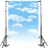 AOFOTO 3x5ft Blue Sky Backdrops White Clouds Photo Shoot Background Photography Studio Props Digital Video Drop Baby Infant Kid Newborn Toddler Ar...