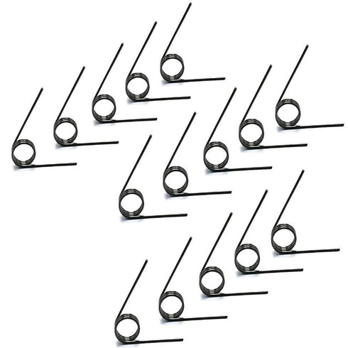 10pcs Torsion Springs 60/90/120/180 Degrees V-Shaped Torsional Spring, Wire Diameter 1.2mm Small Torsion Springs Kit for Home Repair & DIY Project...